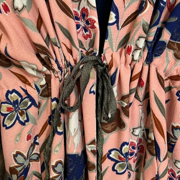 Cinch waist robe style coat - Picture 2 of 7